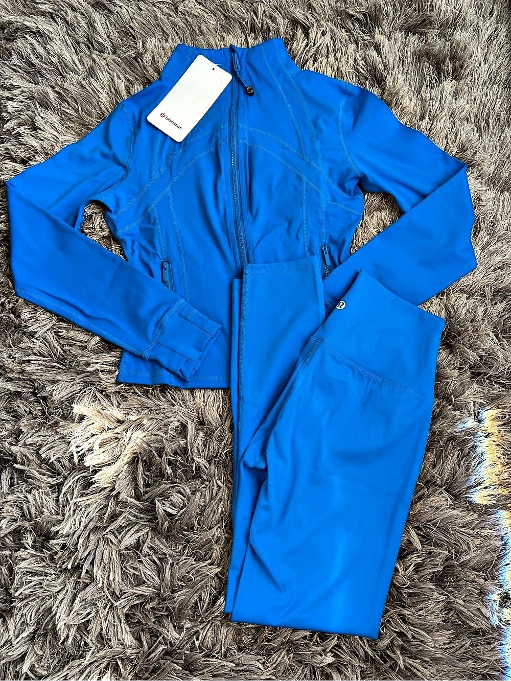 defi matching set in electric blue 🫐